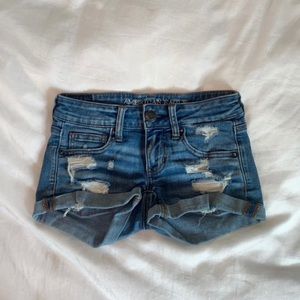 AMERICAN EAGLE DENIM SHORTS